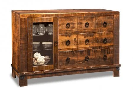 Barrelworks 3 Drawer 1 Door Sideboard