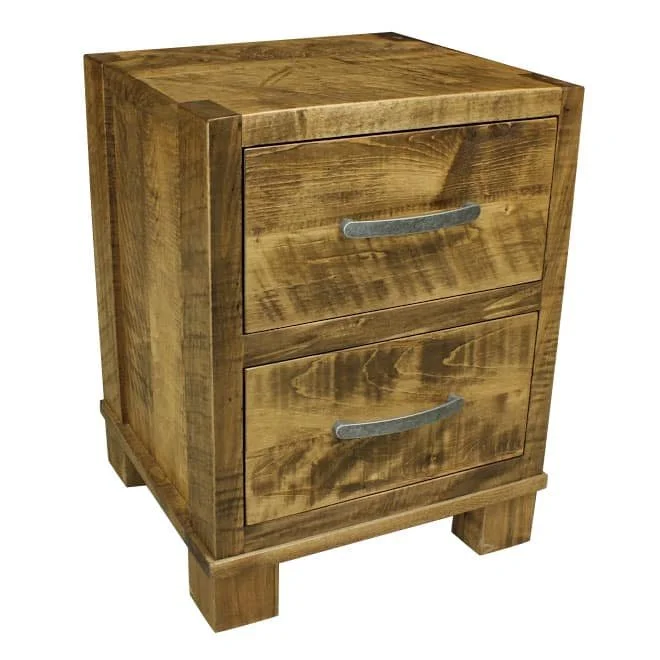 Backwoods 2 Drawer Nightstand