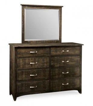 Bancroft Dresser & Mirror 8 Drawer