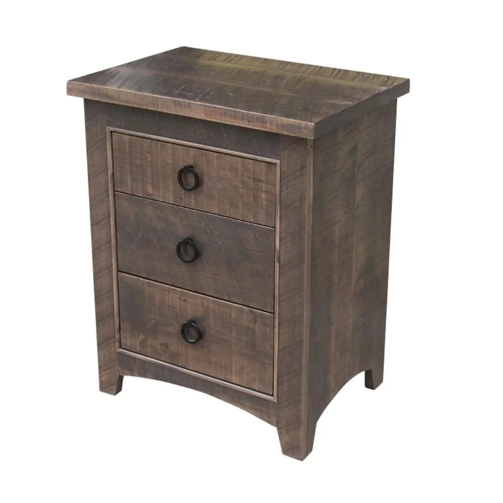 Renoa 3 Drawer Nightstand