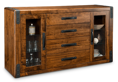 Union Station 2 Door 4 Drawer Sideboard