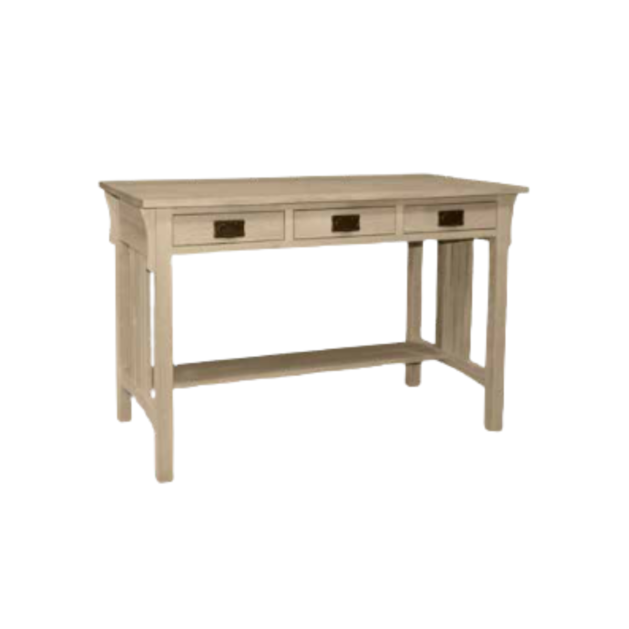 Mission 3 Drawer Desk