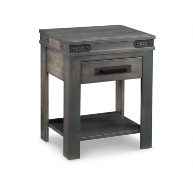 Gastown 1 Drawer Open Nightstand