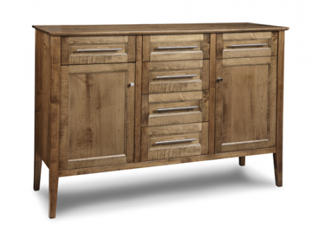Stockholm 2 Doors 6 Drawers Sideboard