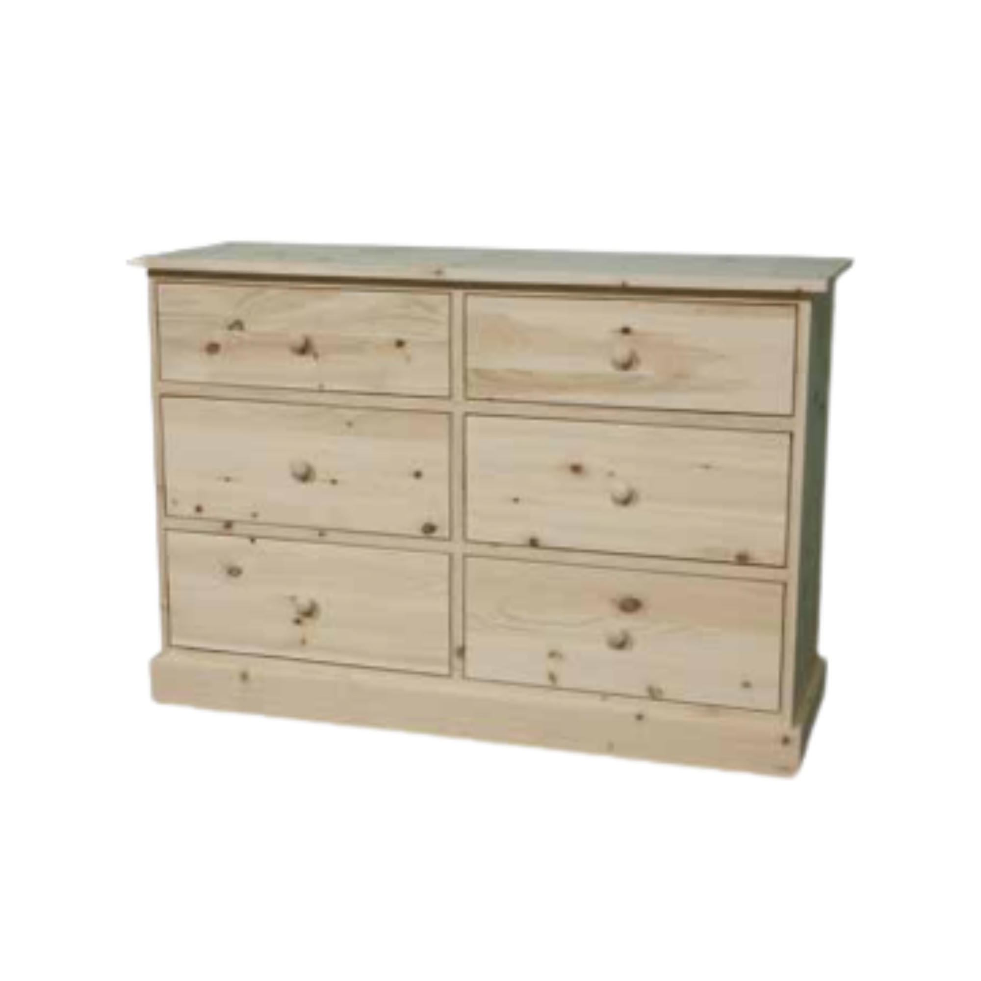 Cottage 6 Drawer Dresser