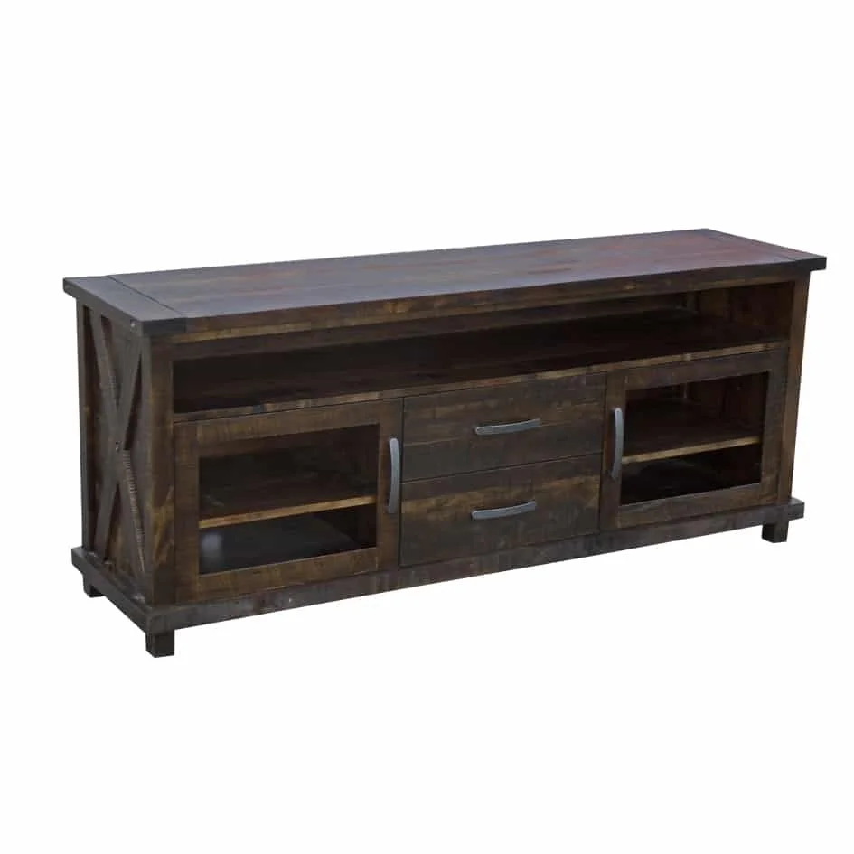 Klondike 2 Drawer 2 Door Entertainment Stand