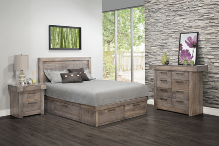 Baxter Bedroom Set with Storage Bed