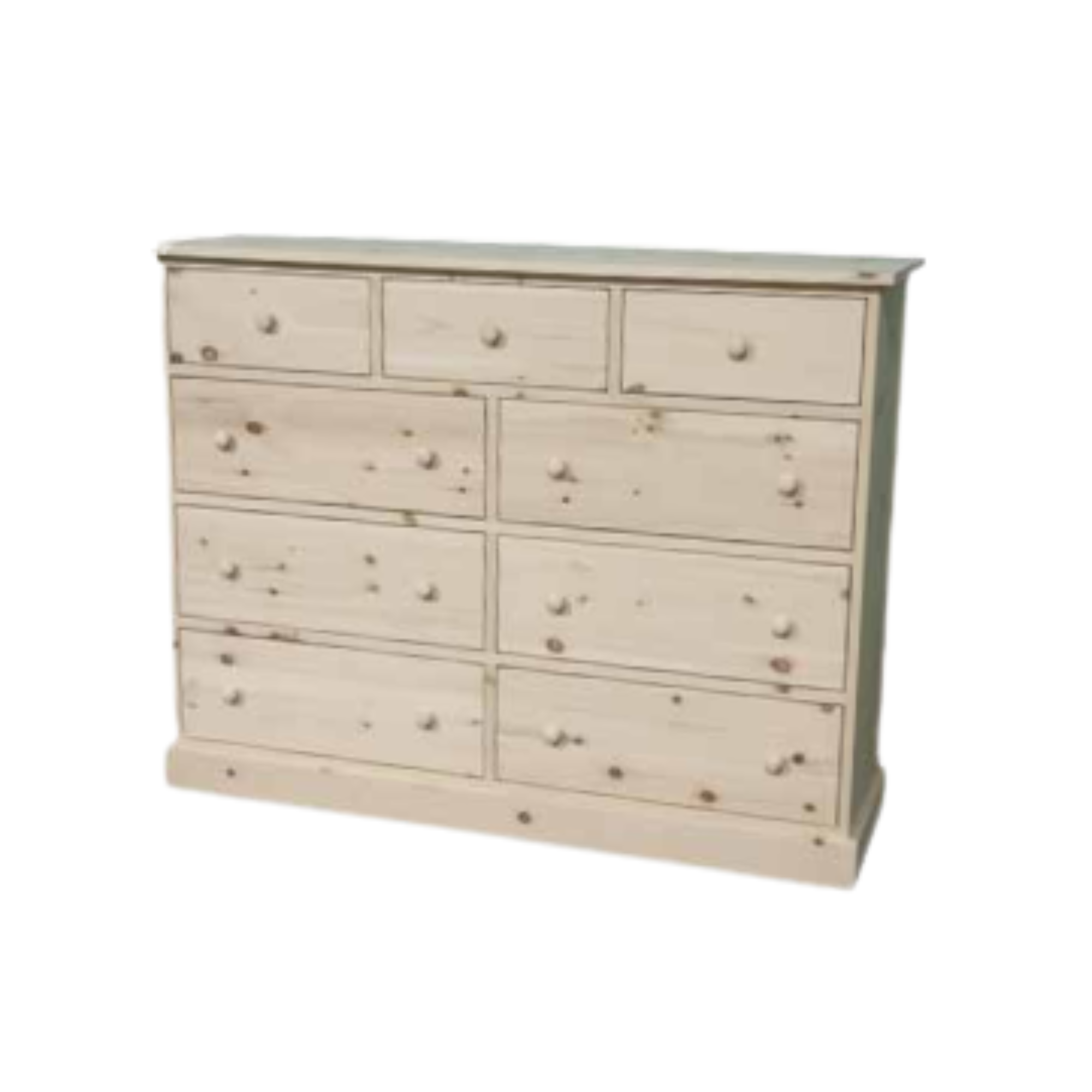 Cottage 9 Drawer Mule Chest