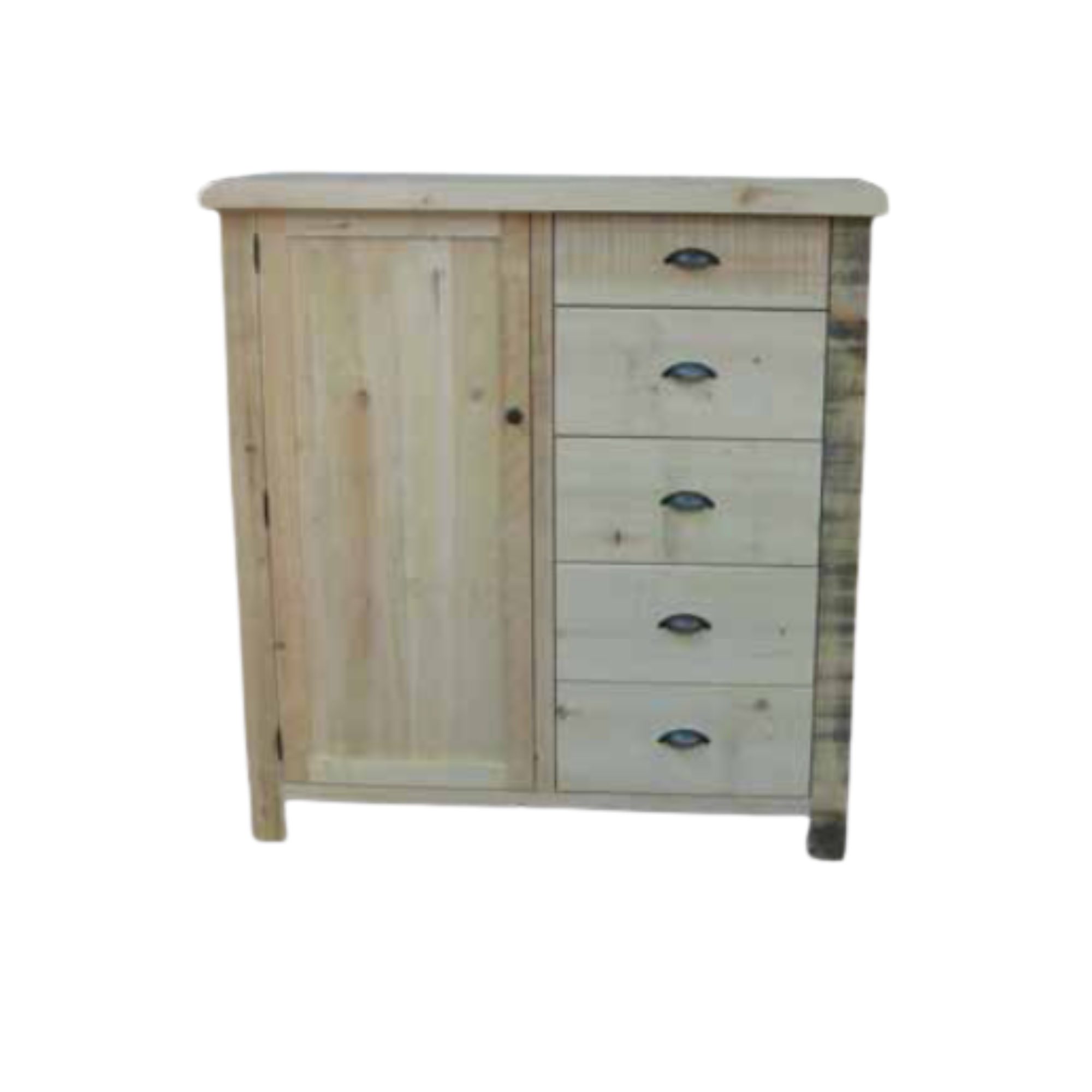 Frontier 5-Drawer 1-Door Gentlemen Chest