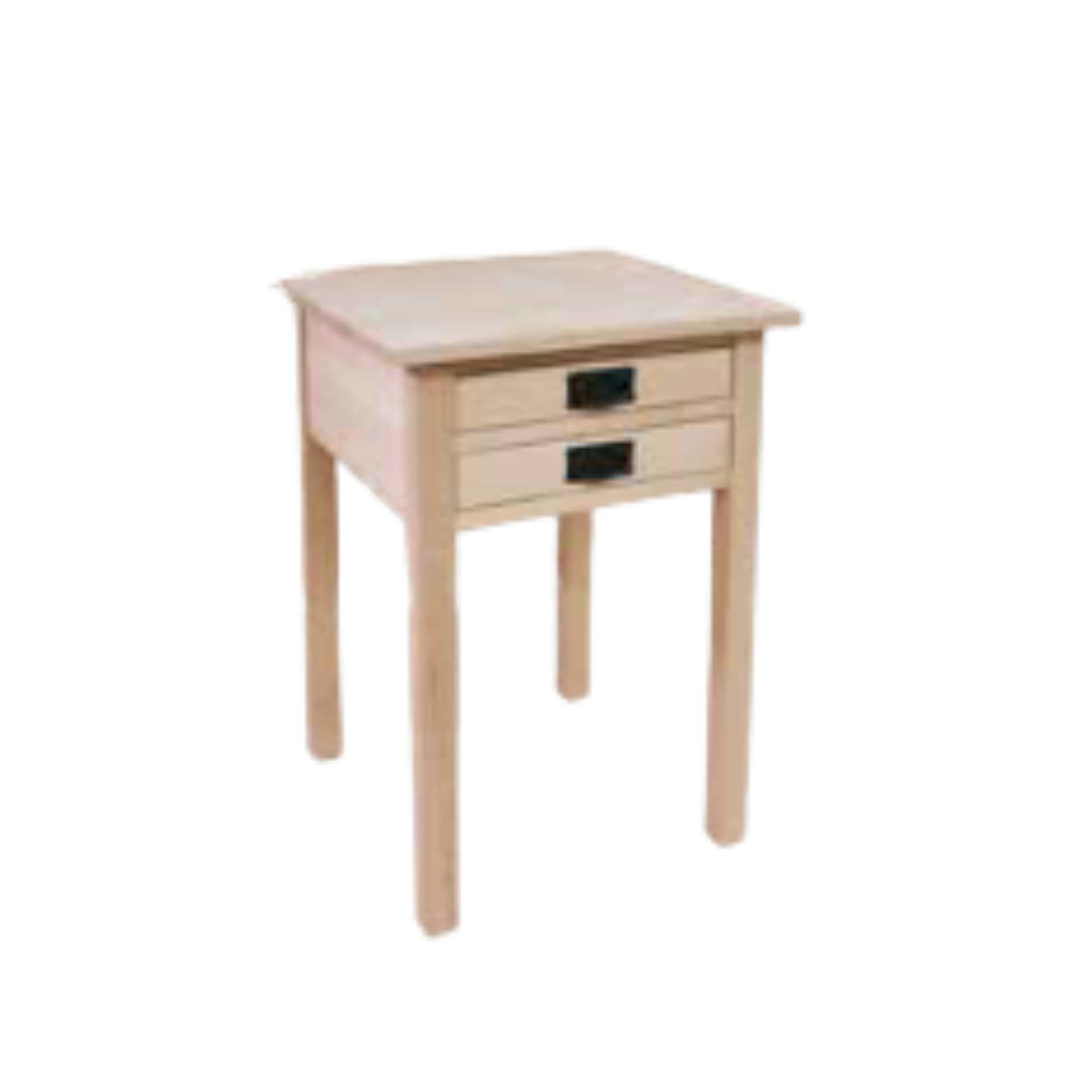 Mission 2 Drawer End Table