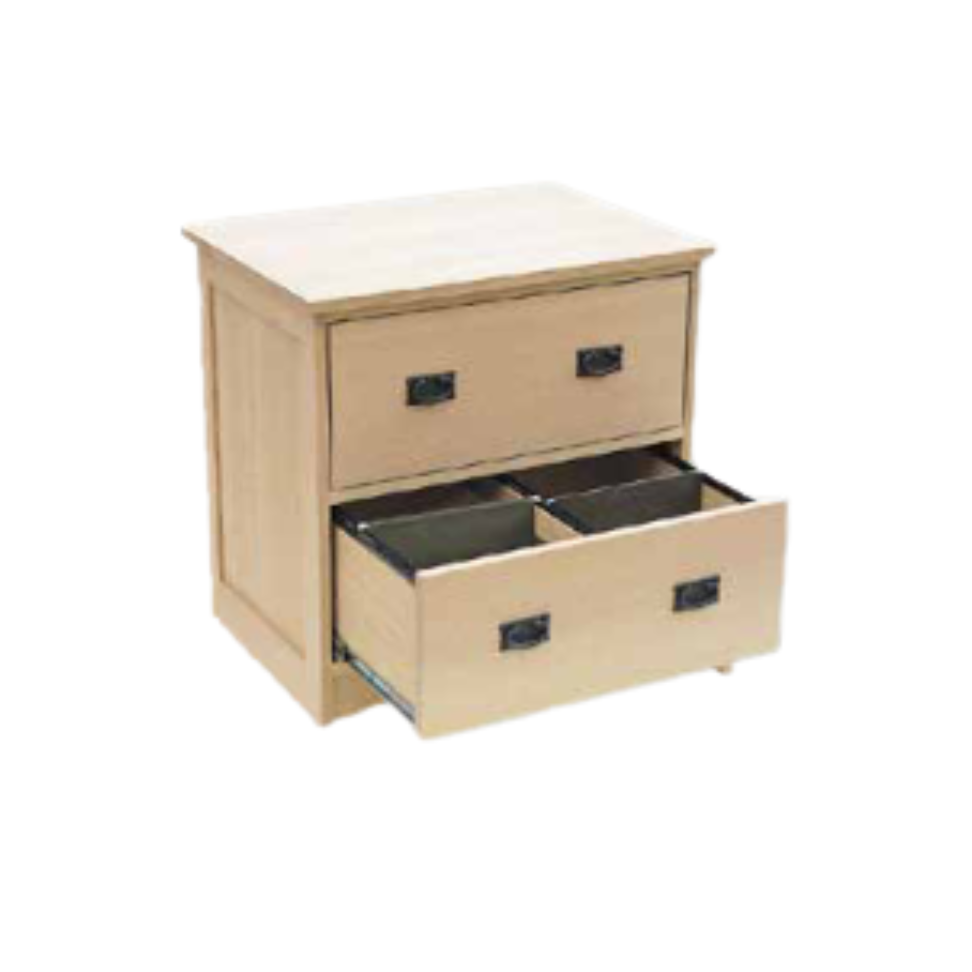 Mission 2 Drawer Letter Size File Cabine