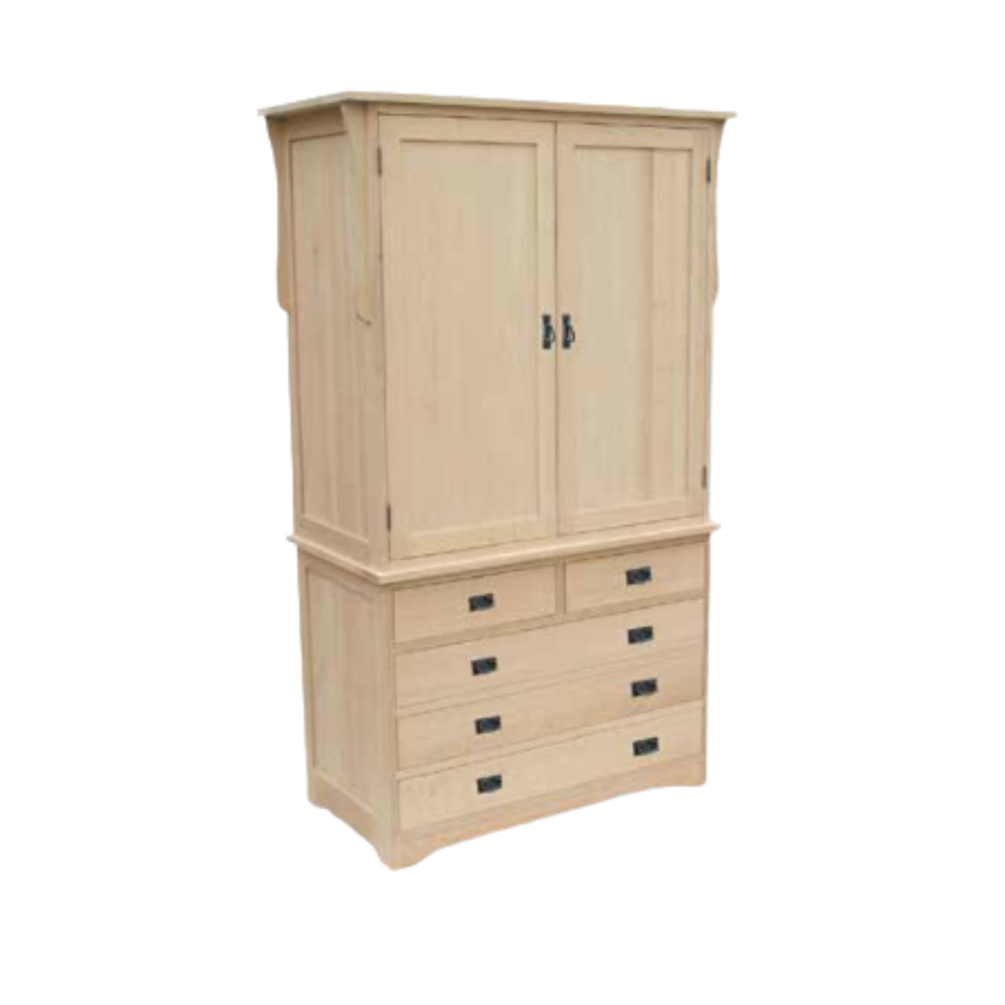 Mission 2 Pc. Armoire