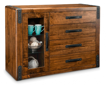 Union Station 1 Door 4 Drawer Sideboard