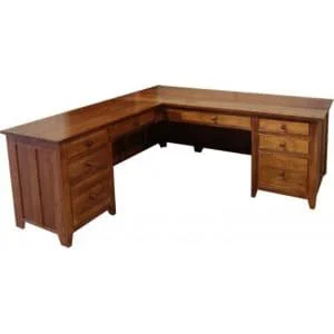 A Series Office Desk with Return