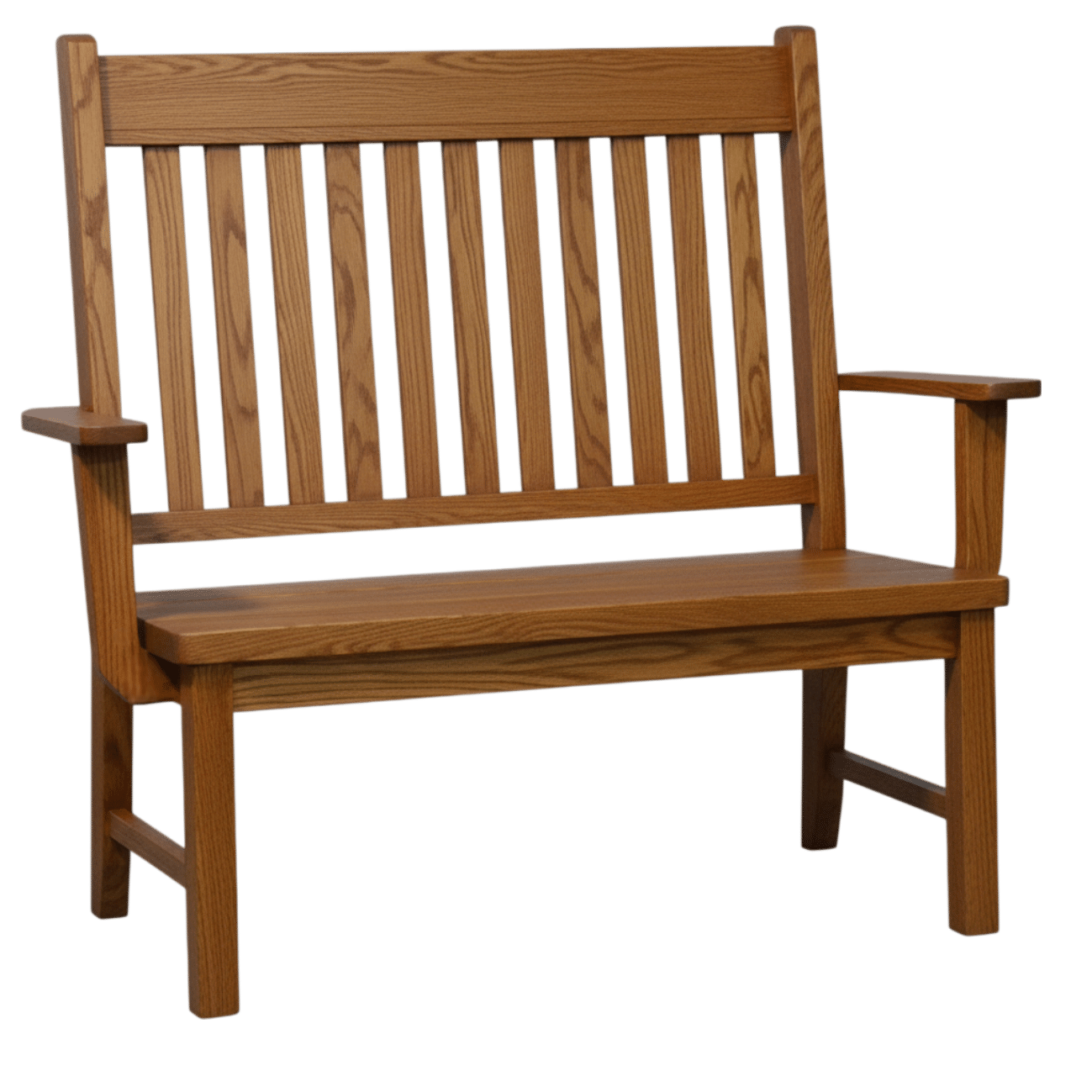 Dakota Slat Back Hall Seat