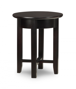 Demi-Lune Round Chair Side Table