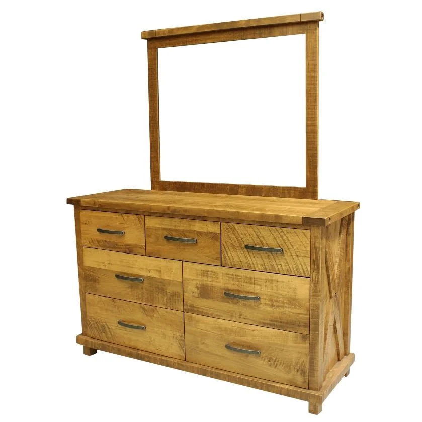Klondike 7 Drawer Dresser w/ Optional Mirror