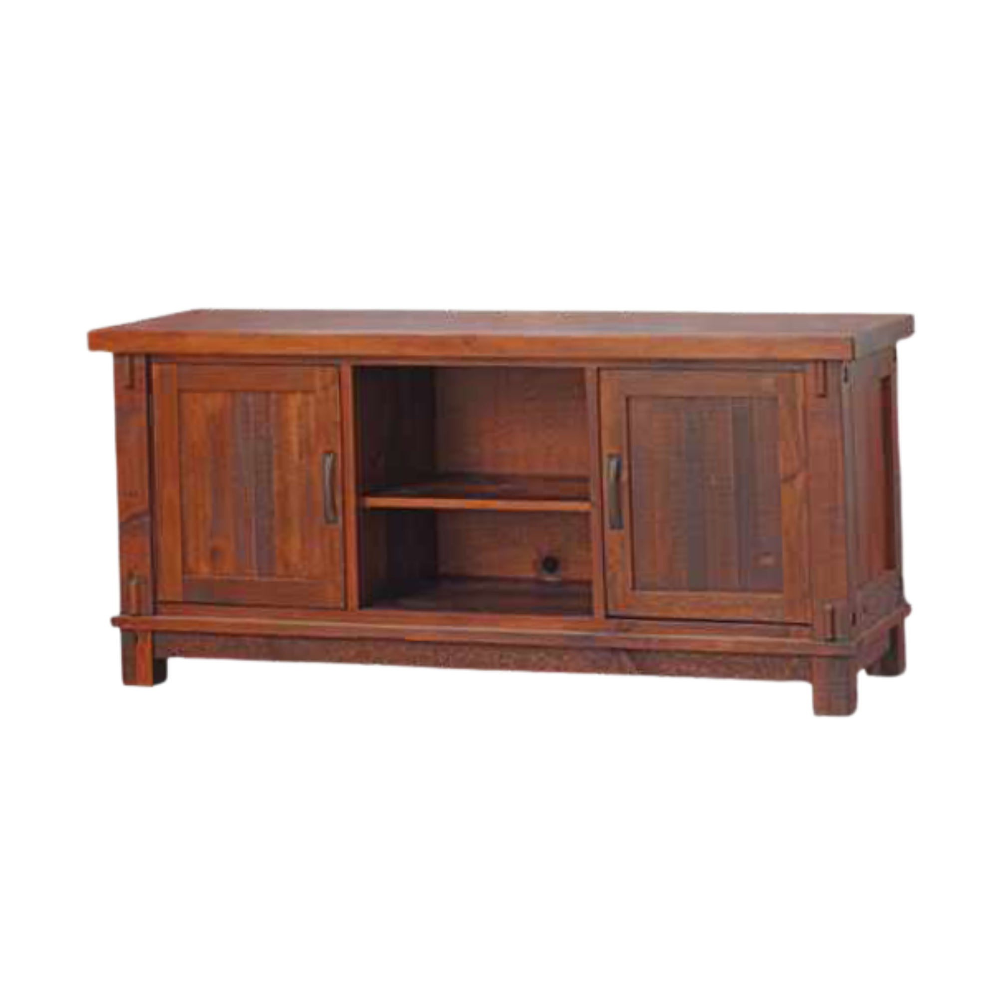 Timber TV Stand 2 Door