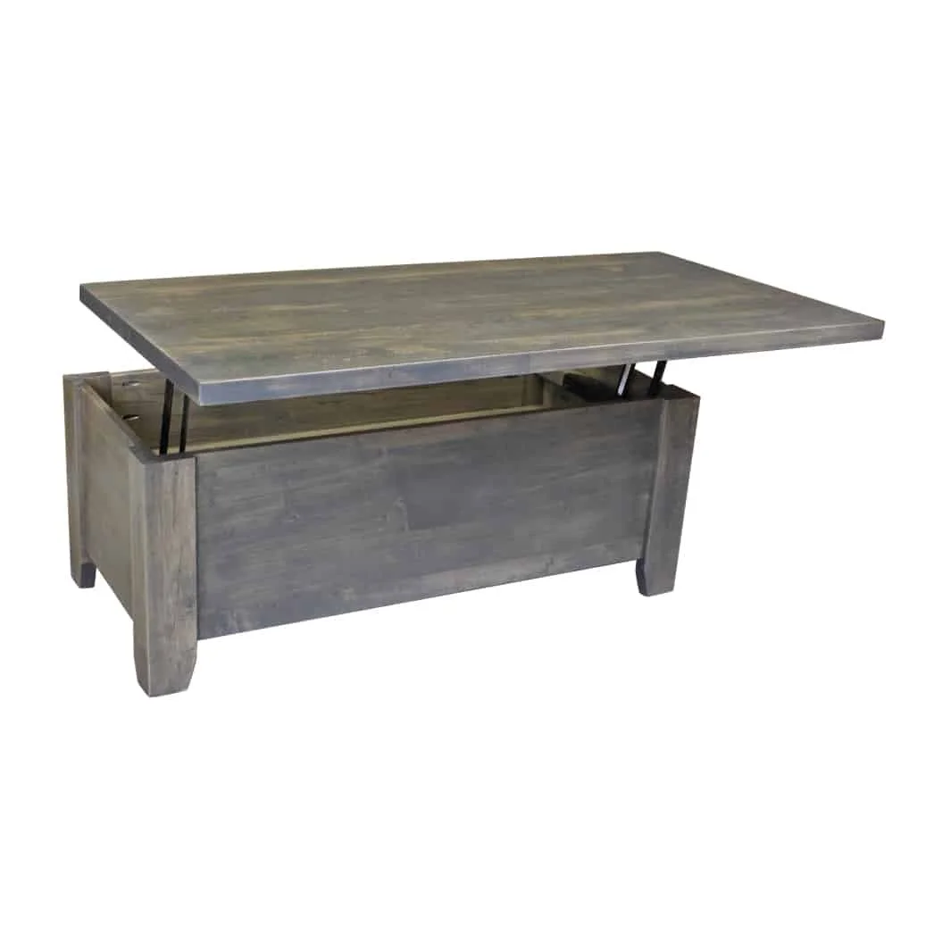 Dakota Popup Coffee Table with Storage