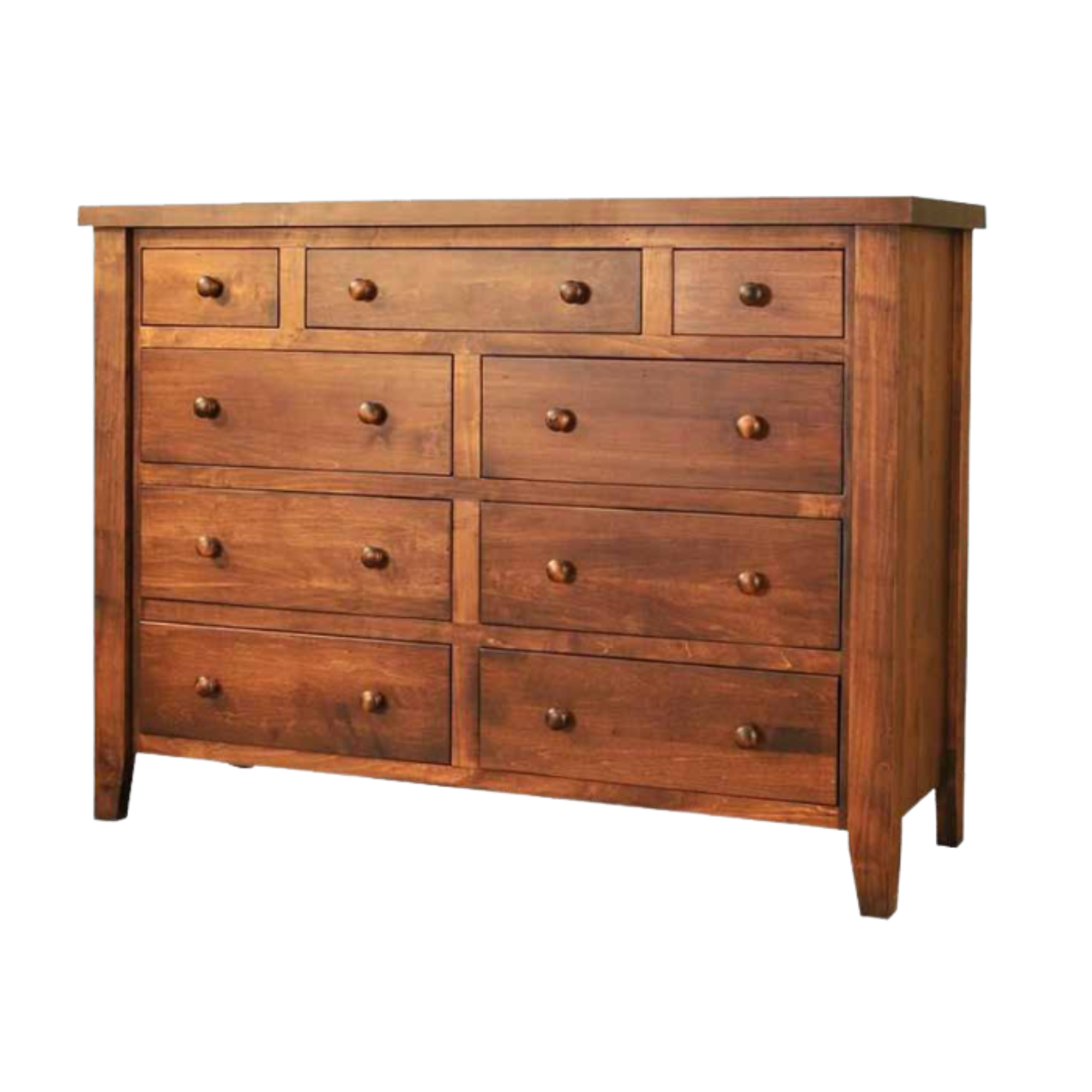 Farmhouse 9 Drawer Dresser
