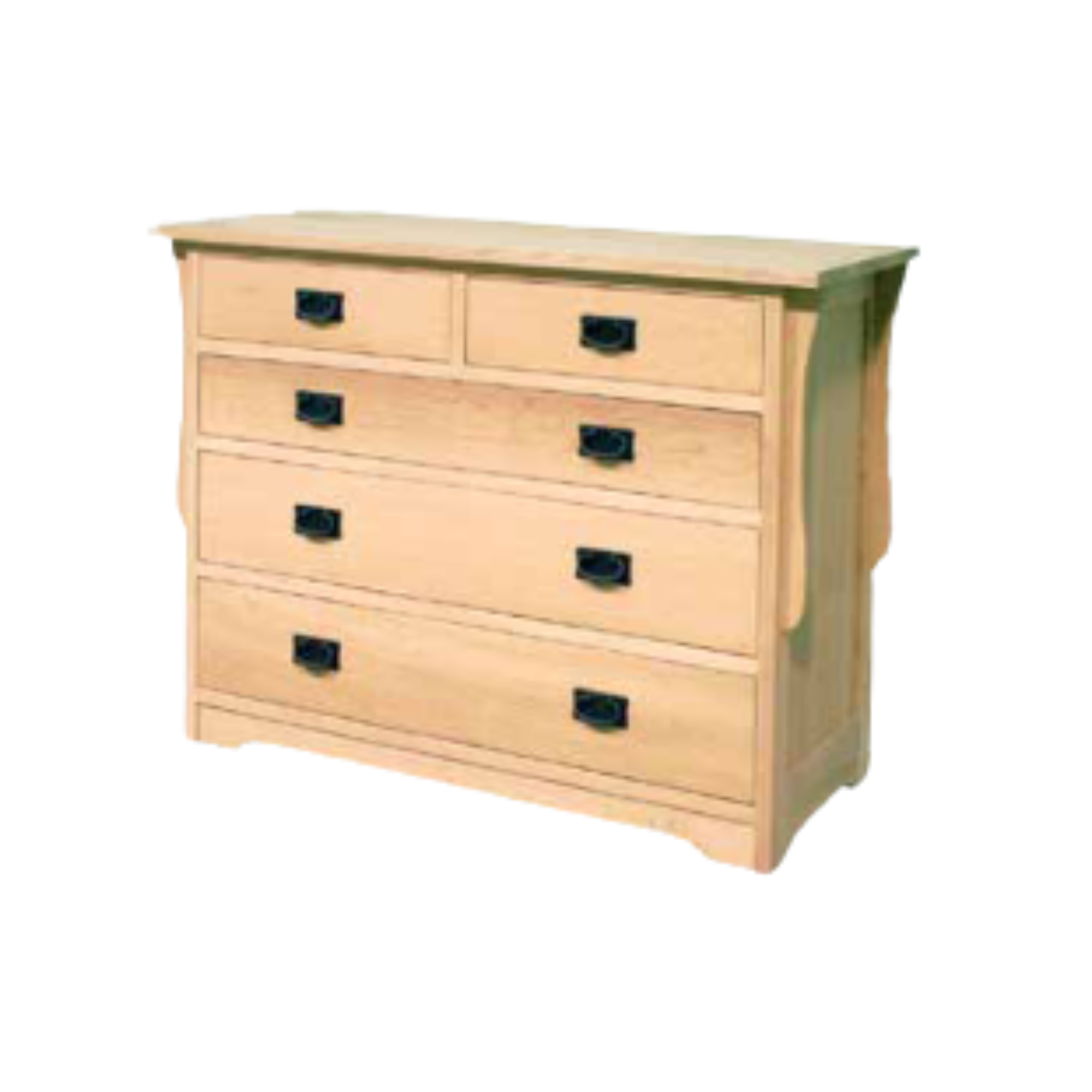Mission 5 Drawer Dresser