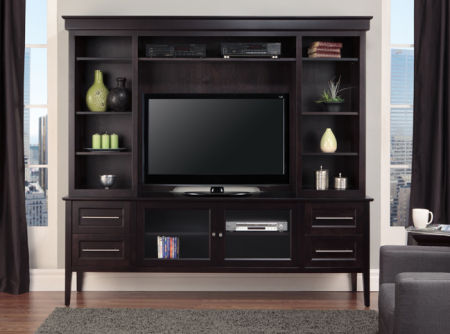 Stockholm TV Console with Hutch