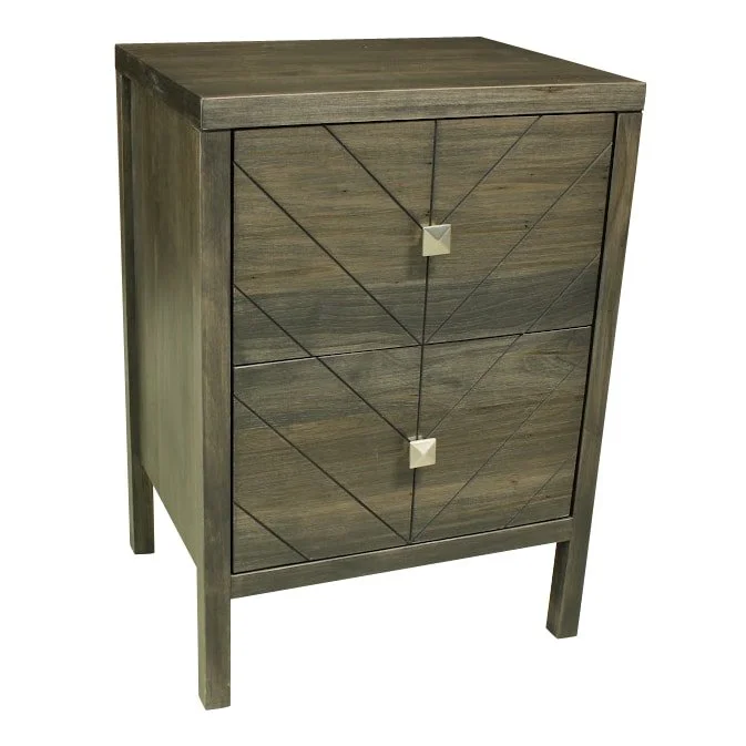 Emile 2 Drawer Nightstand