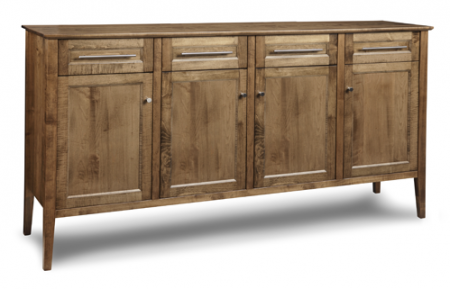 Stockholm 4 Drawer 4 Door Sideboard