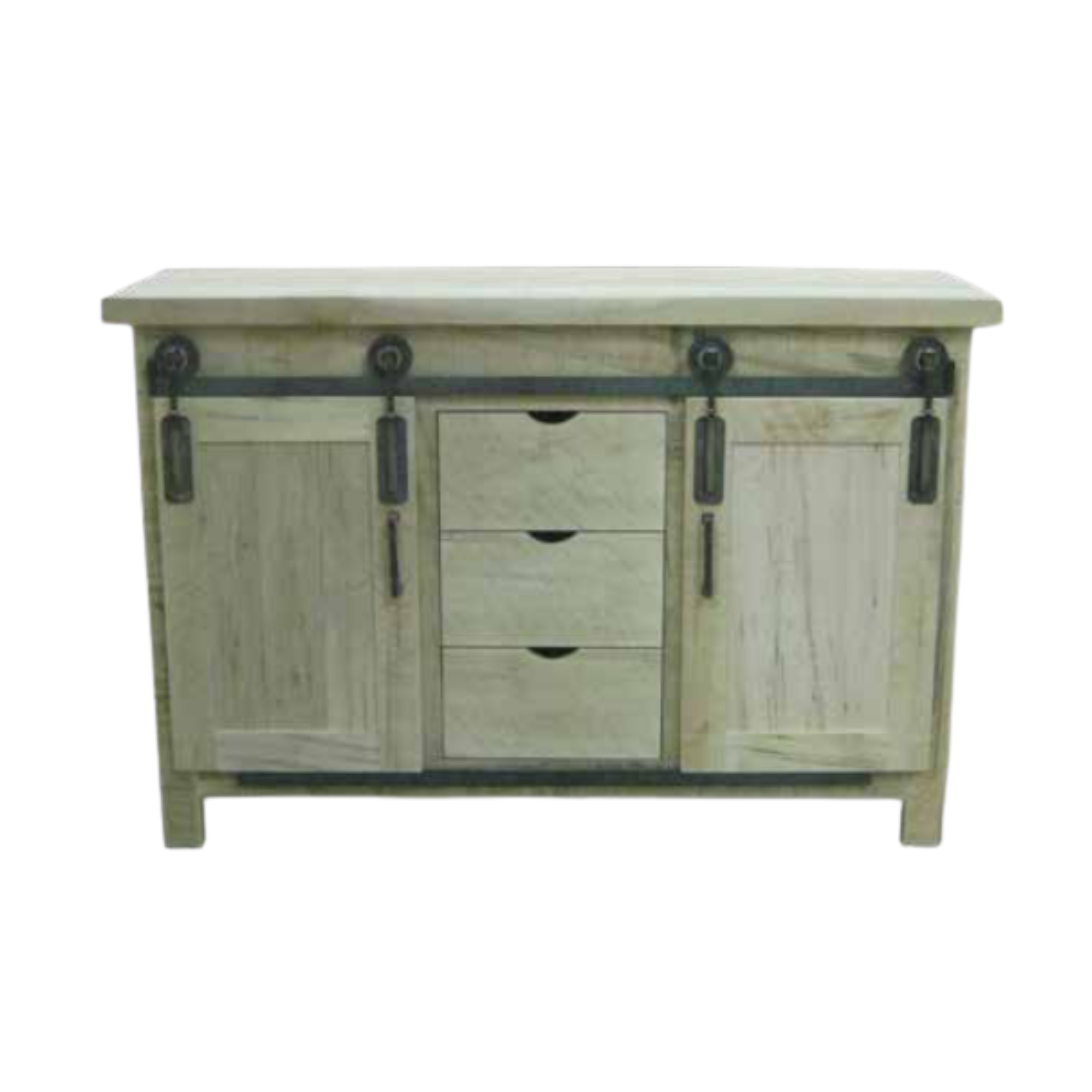 Rocklyn Sideboard With Barn Door Hardware