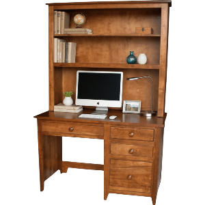 A Series Student Desk with Hutch