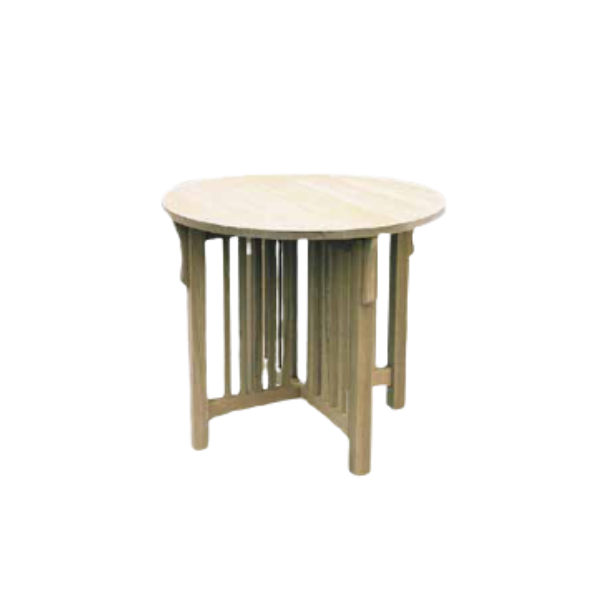 Mission Round Parlor Table