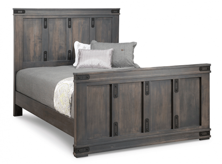 Gastown High Footboard Bed