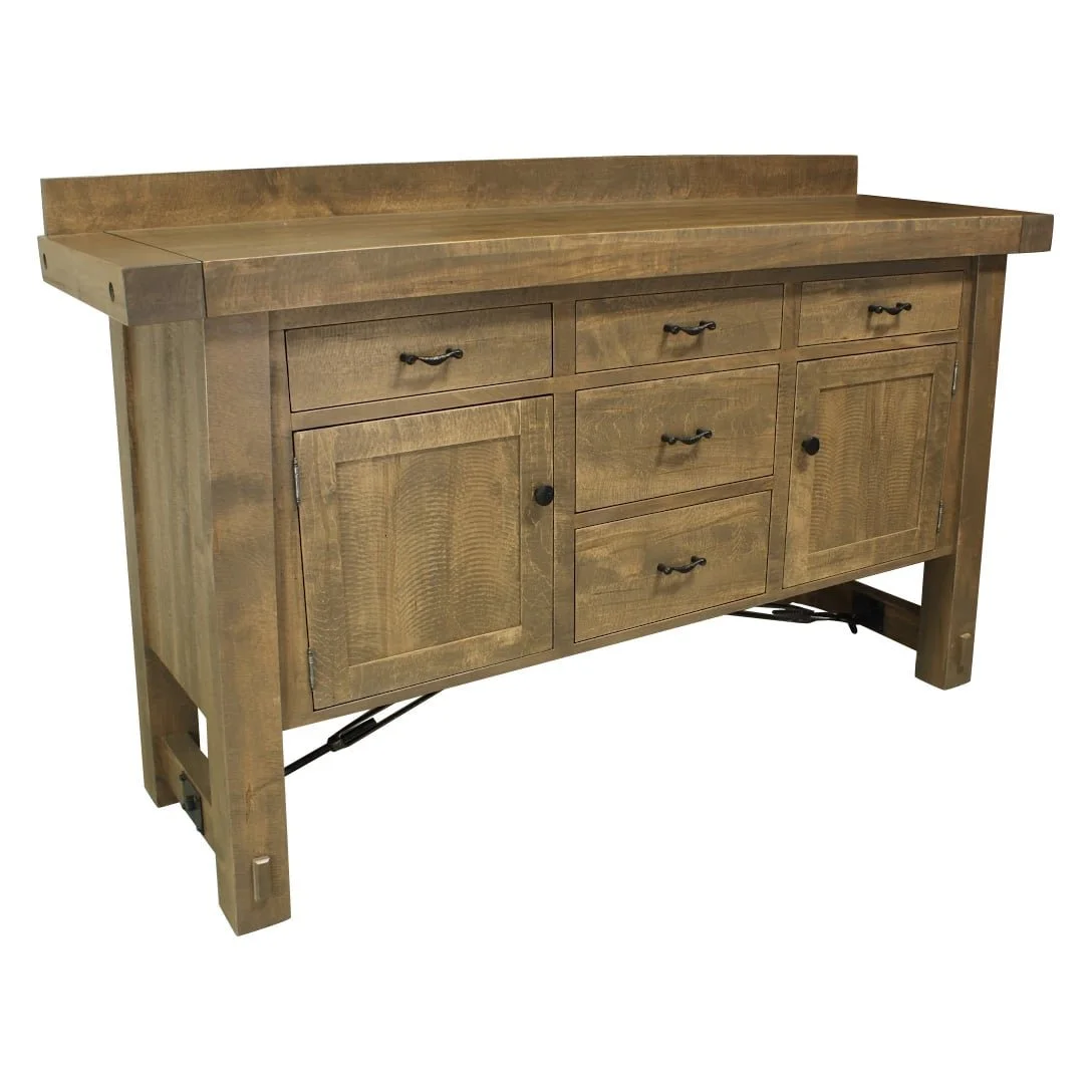 Yukon 5 Drawer 2 Door Sideboard