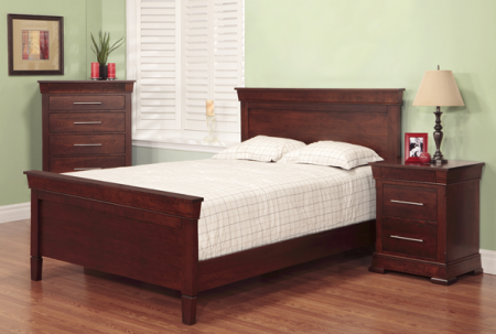 Kensington Bed & Nightstand