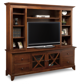 Florence TV Console with Hutch
