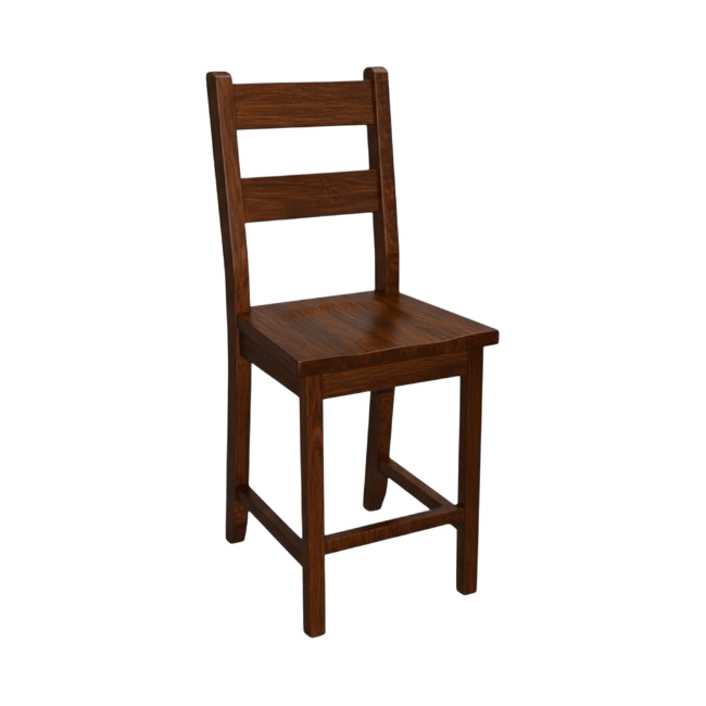 Dakota Ladderback Bar Chair
