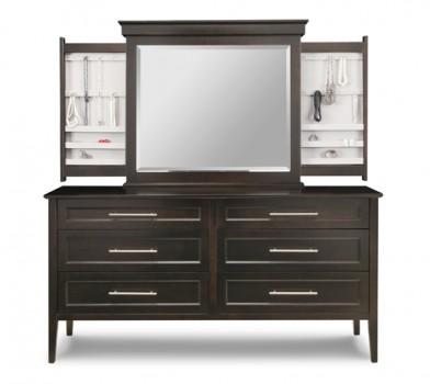 Stockholm Dresser & Jewelery Mirror