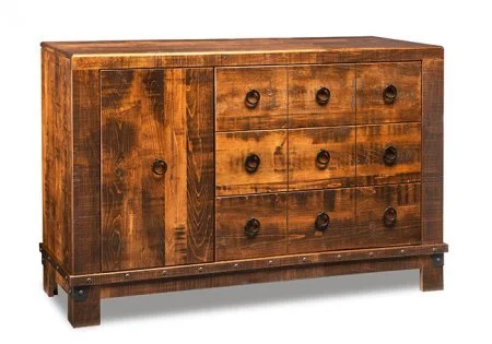Barrelworks 3 Drawer 1 Door Sideboard