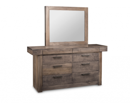 Baxter 8 Drawer Dresser & Mirror