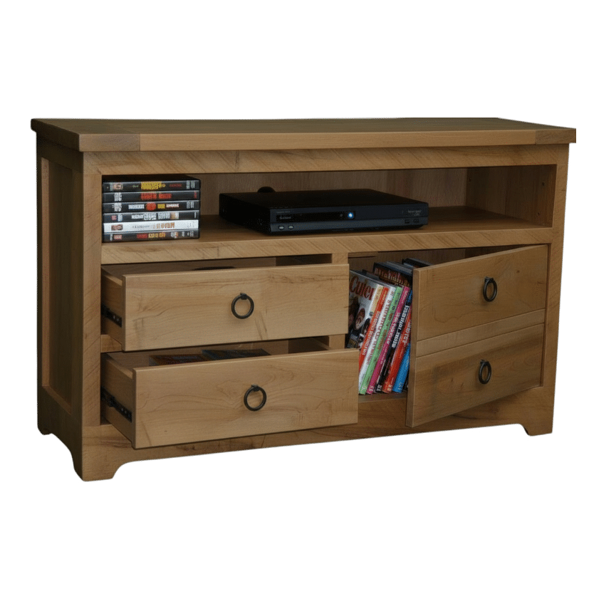 Century 2 Drawer 1 Door TV Console