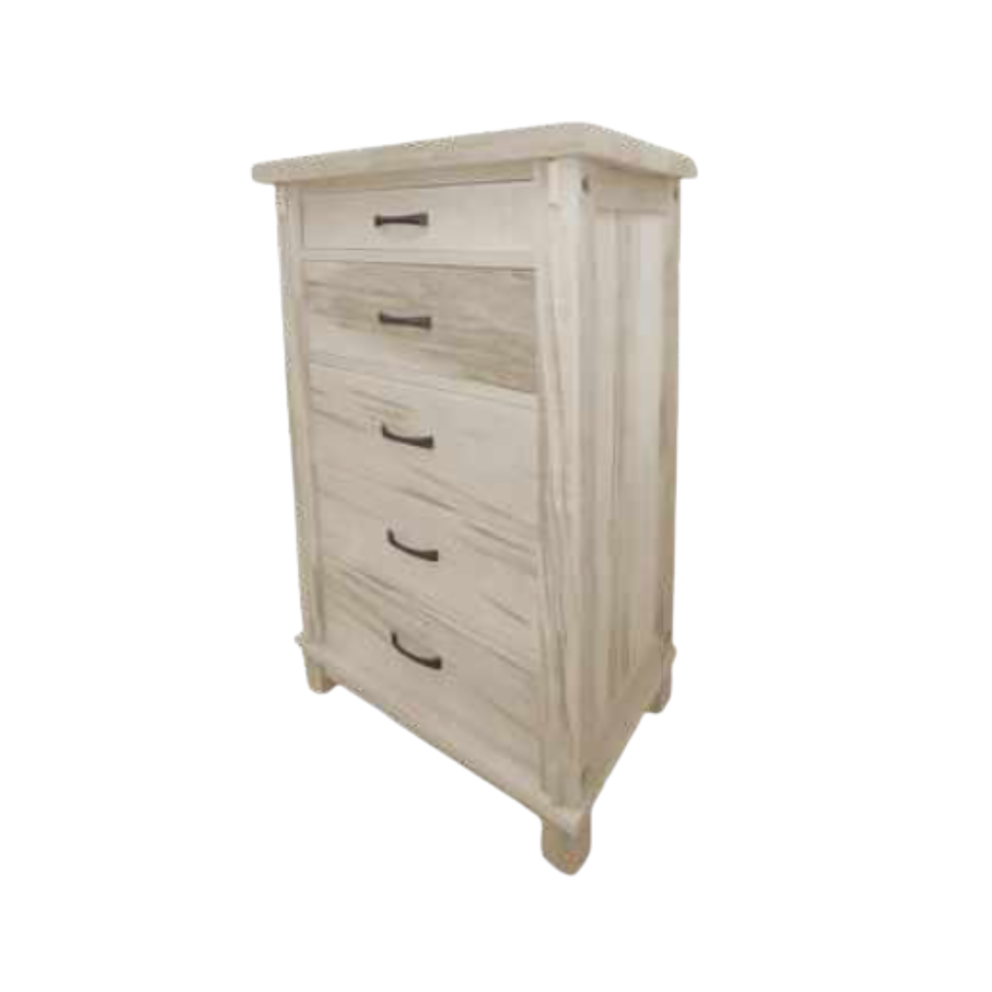 Timber 5 Drawer Chest