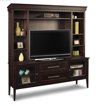 Stockholm TV Console with Hutch