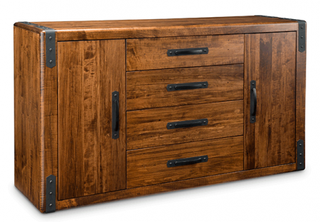 Union Station 2 Door 4 Drawer Sideboard
