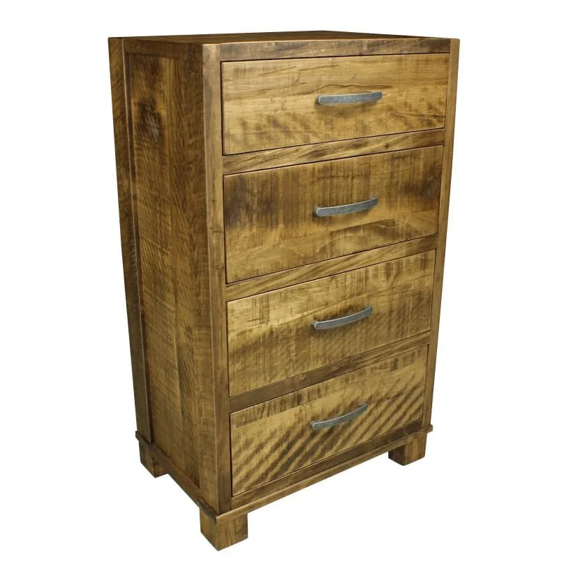 Backwoods 4 Drawer Highboy