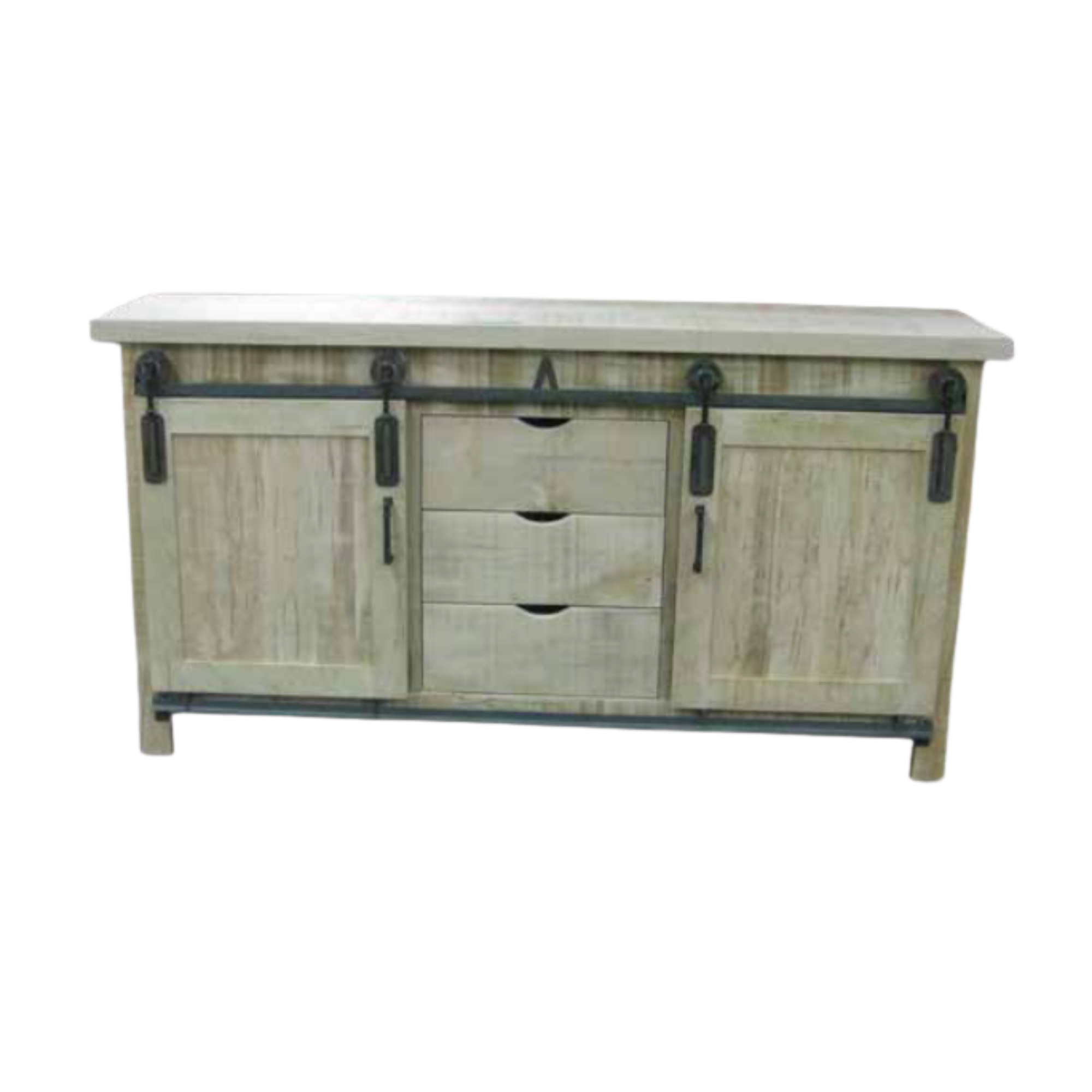 Sideboard With Barn Door Hardware