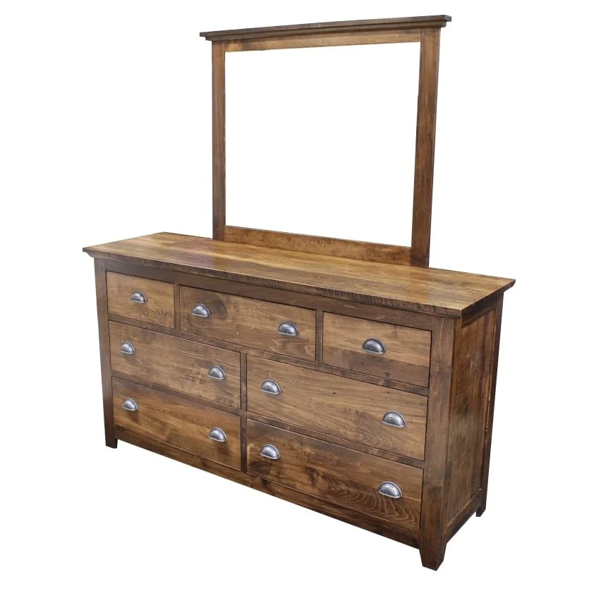 Harvest 7 Drawer Dresser & Mirror