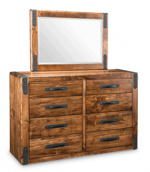 Union Station 8 Drawer Dresser & Mirror