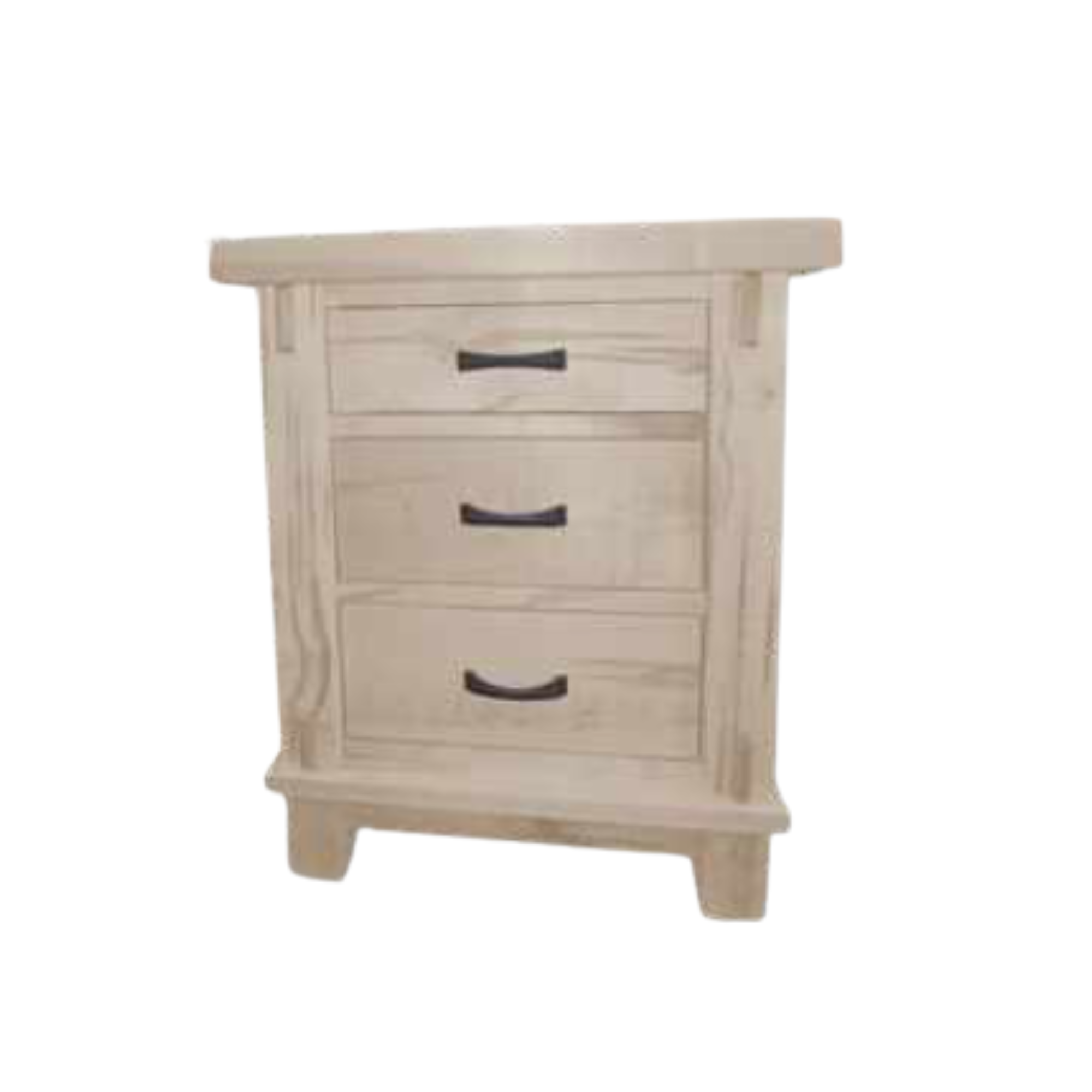 Timber 3 Drawer Nightstand