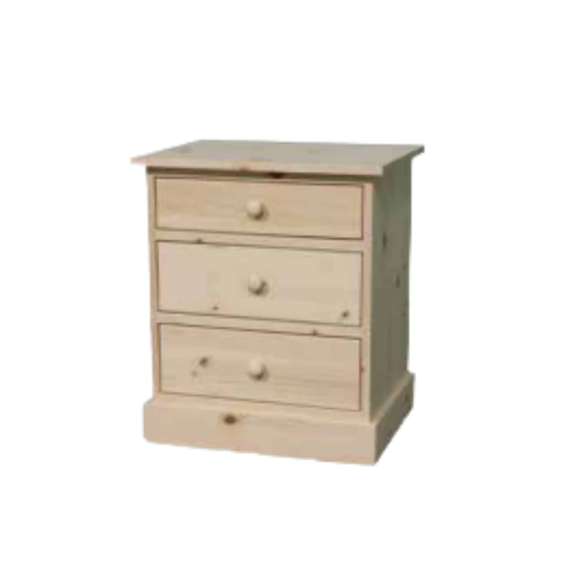 Cottage 3 Drawer Night Stand