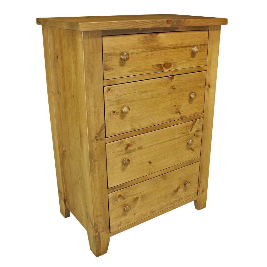Dakota 4 Drawer Highboy